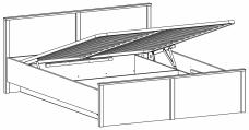 Кровать (c подъемным механизмом) LOZ160х200