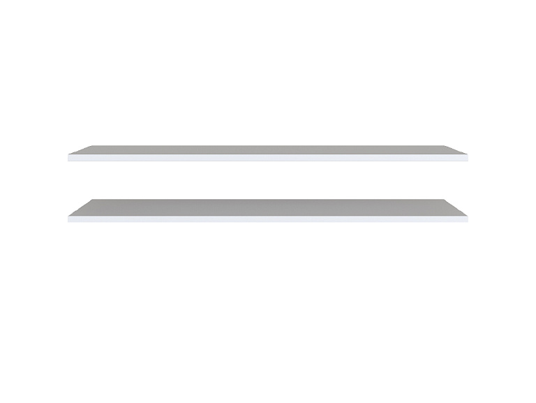 Комплект полок для шкафа SZF 2D/75 (2 шт)  Mobi POL/75/56