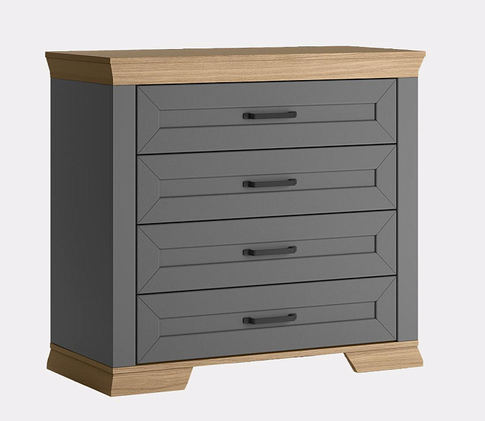 Комод  Marselle Дымчатый алмаз KOM4S