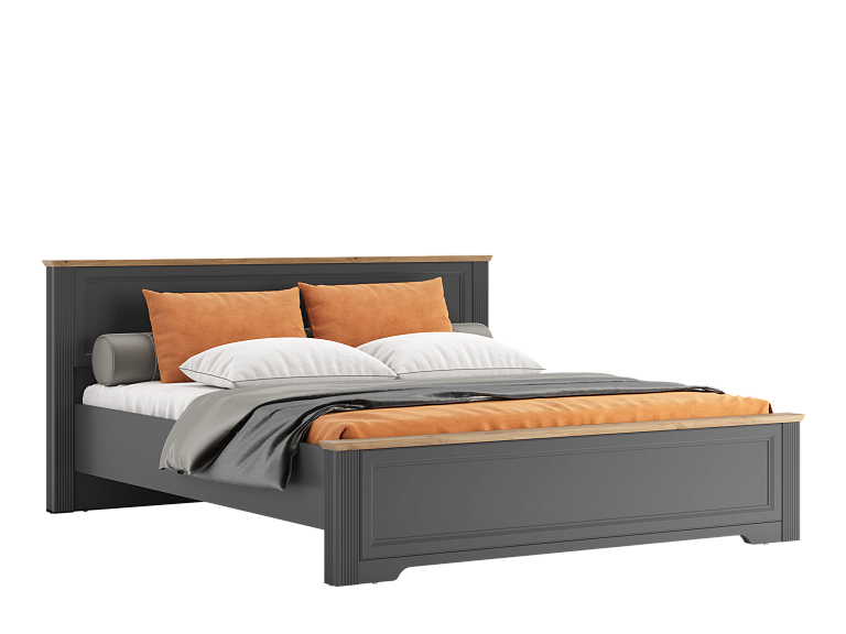 Кровать c металлическим основанием  Jasmin LOZ180х200