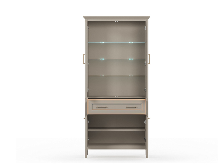 Шкаф с подсветкой  Classic REG2W2D1S
