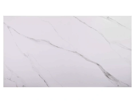 Стол обеденный SIGNAL LACONI белый/черный 160-220/90