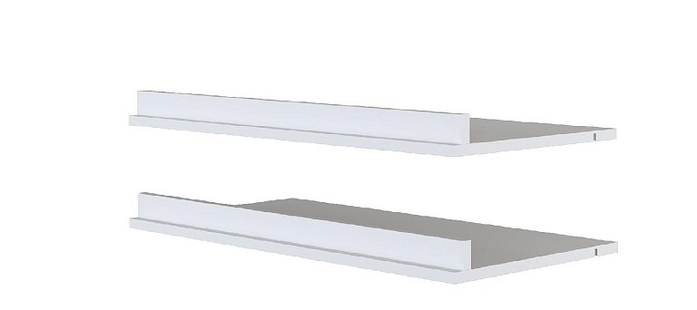 Комплект полок для обуви для шкафа REG 2D/75 (2 шт)  Mobi POLB/75