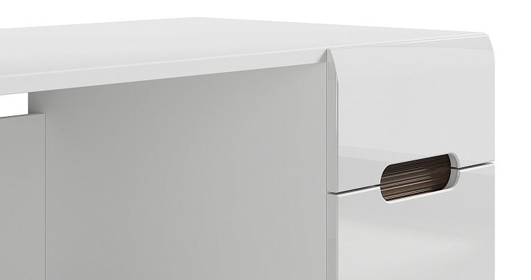 Стол письменный  Azteca Белая BIU1D1S/8/12