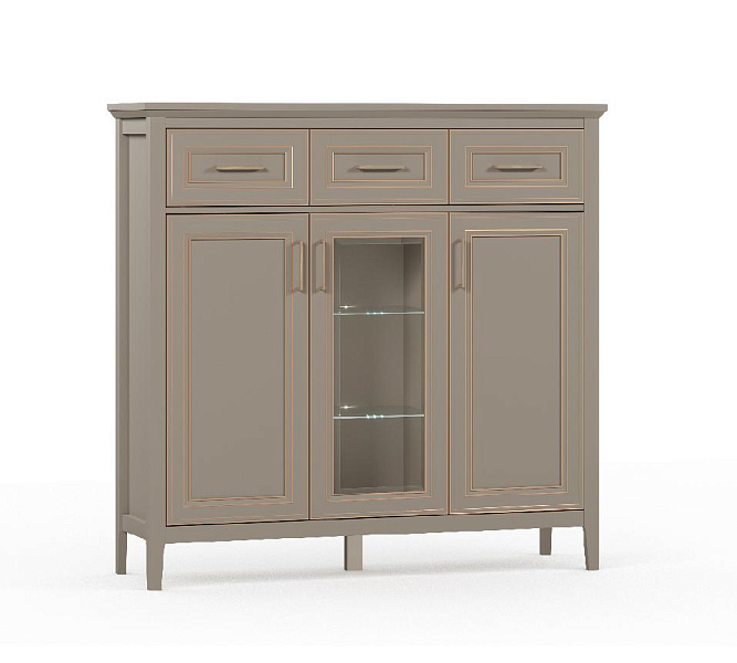 Тумба с подсветкой  Classic KOM1W2D3S