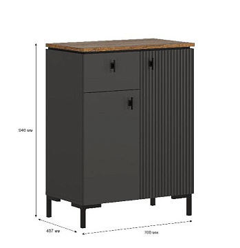 Тумба KOM2D1S