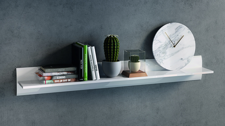 Полка  Azteca Белая P/2/15