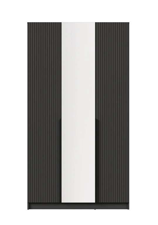Шкаф (Графит)  Mobi SZF2D1L