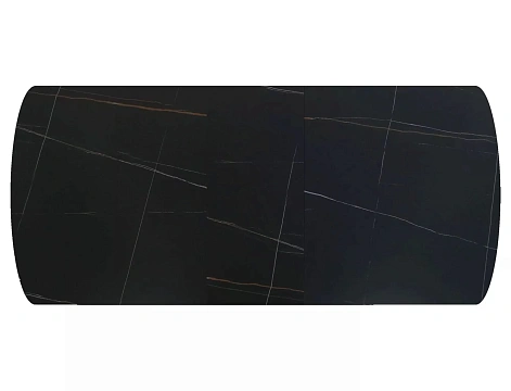 Стол обеденный SIGNAL VECTOR Ceramic черный/черный 160-200/90