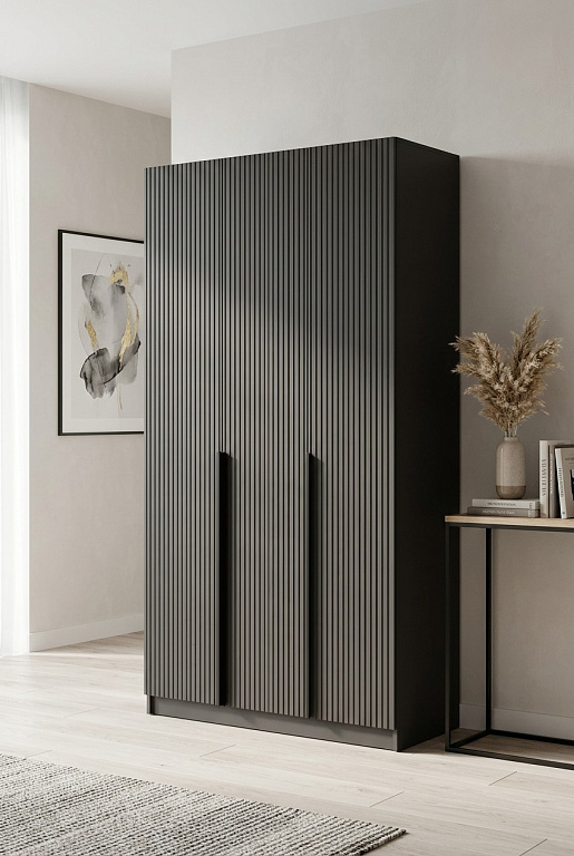 Шкаф (Графит)  Mobi SZF3D