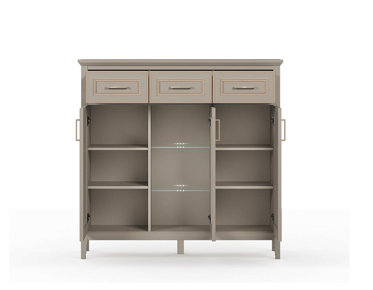 Тумба с подсветкой  Classic KOM1W2D3S