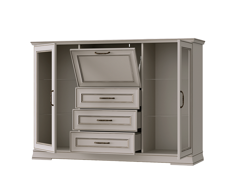 Тумба с подсветкой  Florencia KOM2W3S1B