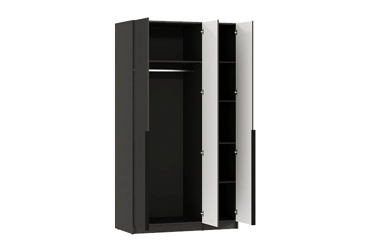 Шкаф (Графит)  Mobi SZF3D