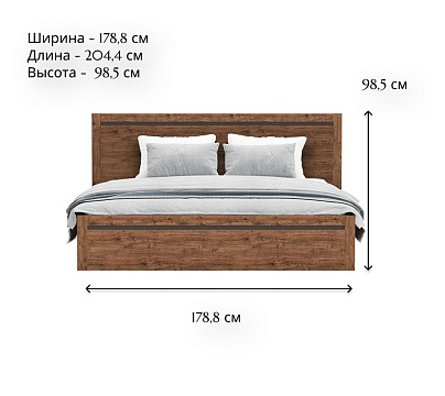 Кровать c гибким основанием LOZ160х200